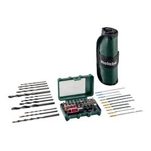 Metabo jig saw blade screwdriver and drill bit set
