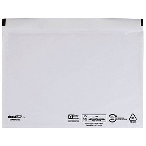 Docufix Lieferscheintaschen classic eco 2FVDO335113PCR C5 ohne Aufdruck selbstklebend  4009445051130 Docufix 500 Stück