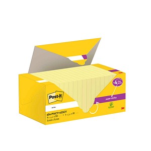 4054596430358 - Post-it Haftnotiz ® Notes Promotion 76 x 76 mm (B x H) inkl 4 x 90 Bl ® Super Sticky Notes gratis gelb 100 Bl Block 18 Block Pack 4054596430358 - Post-it Haftnotiz ® Notes Promotion 76 x 76 mm (B x H) inkl 4 x 90 Bl ® Super Sticky Notes gratis gelb 100 Bl Block 18 Block Pack