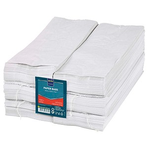 METRO PROFESSIONAL Faltenbeutel weiß 13,0 x 35,0 cm, 1.000 St.