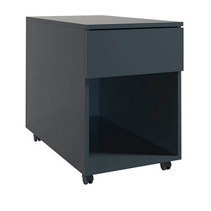 4051814419423 - Rollcontainer Beistellcontainer mit Schubladen Maße ca H 55 x B 39 x T 45 70 cm Bürocontainer - Dalosa 1 Schublade