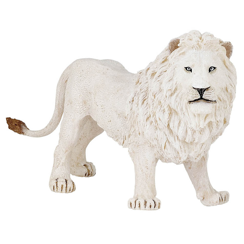papo Wildtiere der Welt 50074 Weißer Löwe Spielfigur