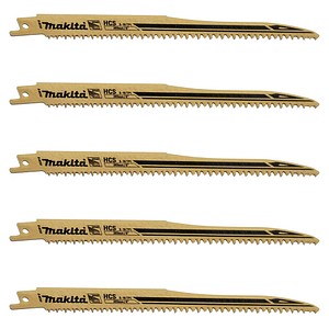 0088381200943 - saber saw blade - for wood plastic chipboard plywood medium-density fibreboard (MDF) construction wood - 5 pieces