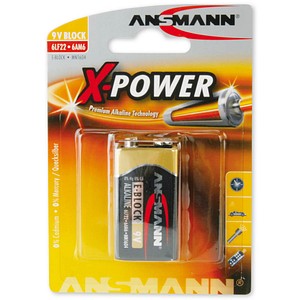 4013674003884 - Batterie X-Power E-Block   6LR61   9V-Block 5015643 4013674003884 Ansmann