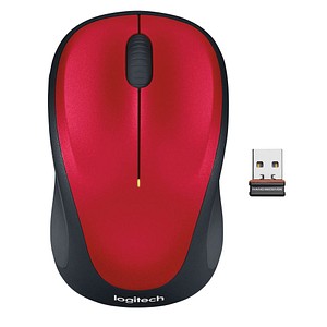 5099206029347 - PC-Maus Wireless Mouse M235 910-002496 3 Tasten kabellos USB-Funk Unifying-Funktion Laser rot 5099206029347 Logitech