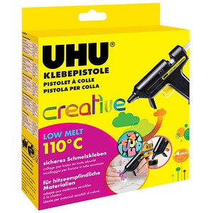 UHU creative LOW MELT 110°C Heißklebepistole schwarz