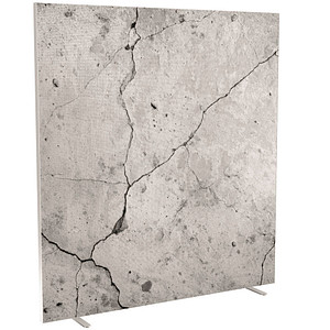 PAPERFLOW Trennwand easyScreen Industrial, 61819 bunt 160,0 x 173,4 cm, 1 St.
