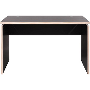 Duo Schreibtisch grau rechteckig