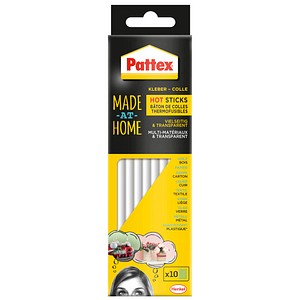 Pattex Heißklebesticks Made at Home transparent, 10 St.