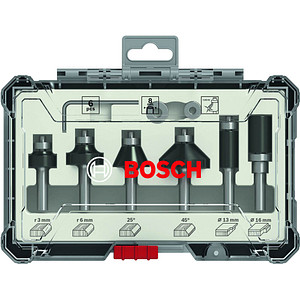 3165140958004 - Rand- und Kantenfräser-Set 6-teilig 8-mm-Schaft für Oberfräsen 2607017469 - Bosch 3165140958004 - Rand- und Kantenfräser-Set 6-teilig 8-mm-Schaft für Oberfräsen 2607017469 - Bosch