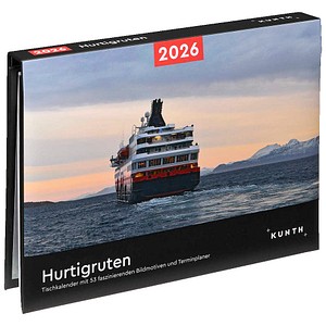9783965914520 - Hurtigruten - KUNTH Tischkalender 2026