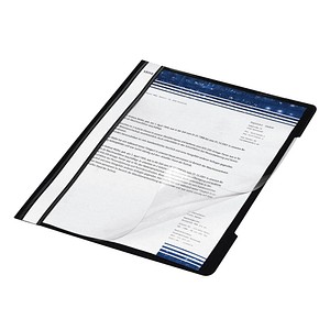 25 LEITZ Schnellhefter 4191 Kunststoff schwarz DIN A4