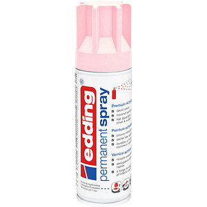 Edding Rosa 5200 Permanent Spray Premium-Acryllack, Seidenmatt, 200Ml, Pastellrosa - Image 4