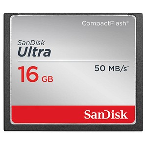 SanDisk Speicherkarte CompactFlash Card Ultra 16 GB SanDisk Speicherkarte CompactFlash Card Ultra 16 GB