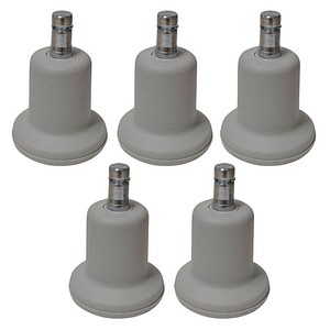 5 Mayer Bodengleiter für harte und weiche Böden