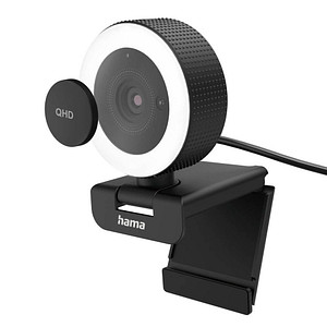 hama C-800 Pro Webcam schwarz