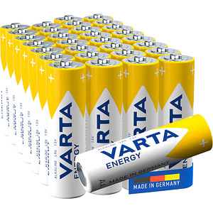 30 VARTA Batterien ENERGY Mignon AA 1,5 V