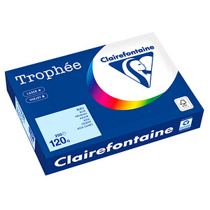 Clairefontaine Kopierpapier Trophée hellblau DIN A4 120 g/m² 250 Blatt