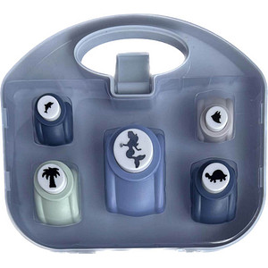 4251932325211 - 5er Koffer Motivlocher unter Wasser Lebewesen 4251932325211 Handmade LULUBUG