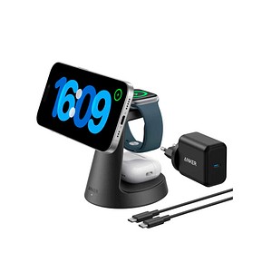Image of ANKER MagGo Induktive Ladestation schwarz, 15 Watt