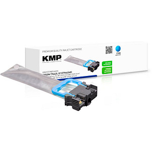 KMP  cyan Druckerpatrone kompatibel zu EPSON T9442L