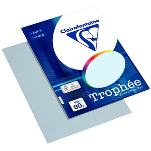 Clairefontaine Kopierpapier Trophée hellblau DIN A4 80 g/qm 100 Blatt