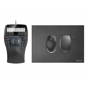 3Dconnexion SpaceMouse Enterprise Kit 2 Maus kabelgebunden schwarz