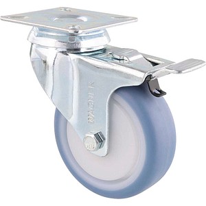 4001073052626 - Apparaterollen DELUXE Rad-Ø 75 mm VE 4 Stk Lenkrolle mit Feststeller Wagner