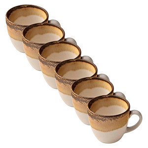 4029793462310 - 6 HEART & SOUL Espressotasse Perfect Match Cumin hellbraun 008 l 4029793462310 HEART & SOUL 6 Stück