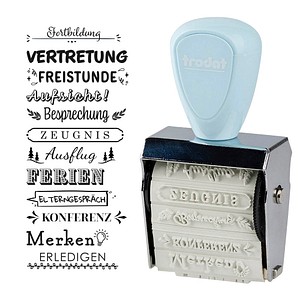 9010035982098 - Stempelset Creative mini Schulplaner mint 9010035982098 TRODAT