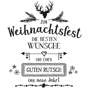 4006166021633 - zum Weihnachtsfest Motivstempel Hirsch 80 x 90 cm 4006166021633 - zum Weihnachtsfest Motivstempel Hirsch 80 x 90 cm