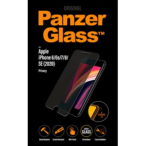 PanzerGlass™ Display-Blickschutzglas für Apple iPhone 6, iPhone 6s, iPhone 7, iPhone 8, iPhone SE 2. Gen (2020), iPhone SE 3. Gen (2022) P2684