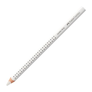 Faber-Castell Buntstifte Jumbo Grip weiß 9 x 175mm 4005401109013 Faber-Castell