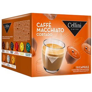 Cellini CAFFÈ MACCHIATO Kaffeekapseln 10 Portionen