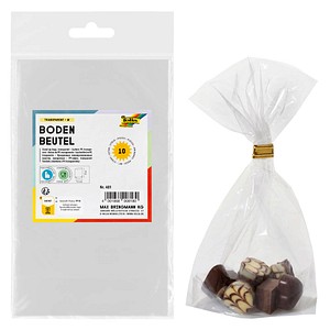4001868008180 - Bodenbeutel Maße (B)115 x (H)190 mm transparent