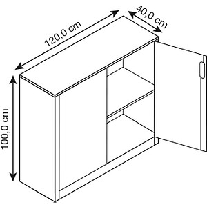 4064615139759 - Werkstatt-Beistellschrank mit Flügeltüren Breite x Tiefe 1200 x 400 mm lichtgrau lichtgrau C+P 4064615139759 - Werkstatt-Beistellschrank mit Flügeltüren Breite x Tiefe 1200 x 400 mm lichtgrau lichtgrau C+P