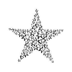 4006166021671 - Twinkle Motivstempel Stern 70 x 70 cm 4006166021671 - Twinkle Motivstempel Stern 70 x 70 cm