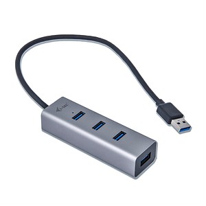 8595611702259 - I-Tec USB 30 Metal Passive HUB - USB 30 - 4-Port USB-Hubs - USB 32 - 4 - Grau