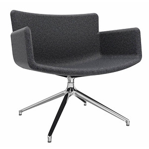 4260761571904 - Sessel LODUS anthrazit chrom Stoff 4260761571904 - Sessel LODUS anthrazit chrom Stoff