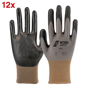 4059904216730 - unisex Arbeitshandschuhe 6225 grau Größe 9 12 Paar 4059904216730 - unisex Arbeitshandschuhe 6225 grau Größe 9 12 Paar