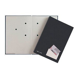 Pagna Unterschriftenmappe 24205-04, A4 20 Fächer Hartpappe schwarz 4013951000063 Pagna