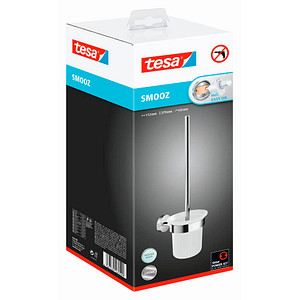 tesa WC-Garnitur SMOOZ weiß Metall, 1 St.