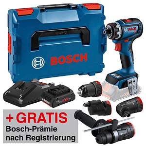 4059952605807 - AKTION BOSCH Professional GSR 18V-90 FC Akku-Bohrschrauber-Set 180 V mit 2 Akkus mit Prämie nach Registrierung