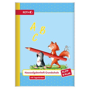 4028279490106 - Hausaufgabenheft 89494 Klipp & Klar Hausaufgaben liniert A5 blau 4028279490106 Roth 4028279490106 - Hausaufgabenheft 89494 Klipp & Klar Hausaufgaben liniert A5 blau 4028279490106 Roth