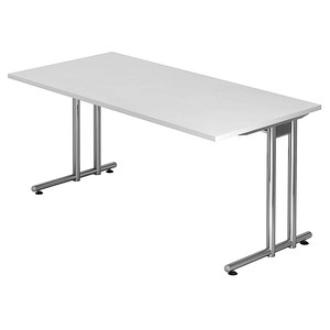 NS16 Schreibtisch weiß rechteckig