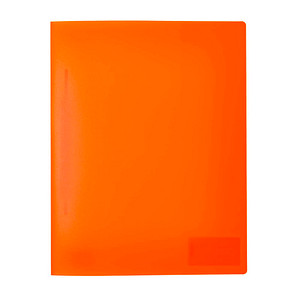 HERMA Schnellhefter Neon Kunststoff neon-orange DIN A4, 1 St.