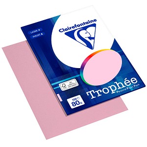 Clairefontaine Kopierpapier Trophée rosa DIN A4 80 g/qm 100 Blatt