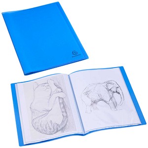 3130630785224 - Sichtbuch Recycling 78522E hellblau A4 mit 20 Hüllen Polypropylen (PP) 3130630785224 Exacompta