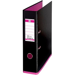 Image of OXFORD myColour Strong-Line Ordner schwarz Kunststoff 8,0 cm DIN A4, 1 St.