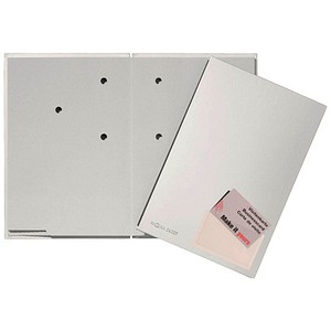 Pagna Unterschriftenmappe 24205 A4 Kunststoff silber 20 Fächer 4013951012042 Pagna